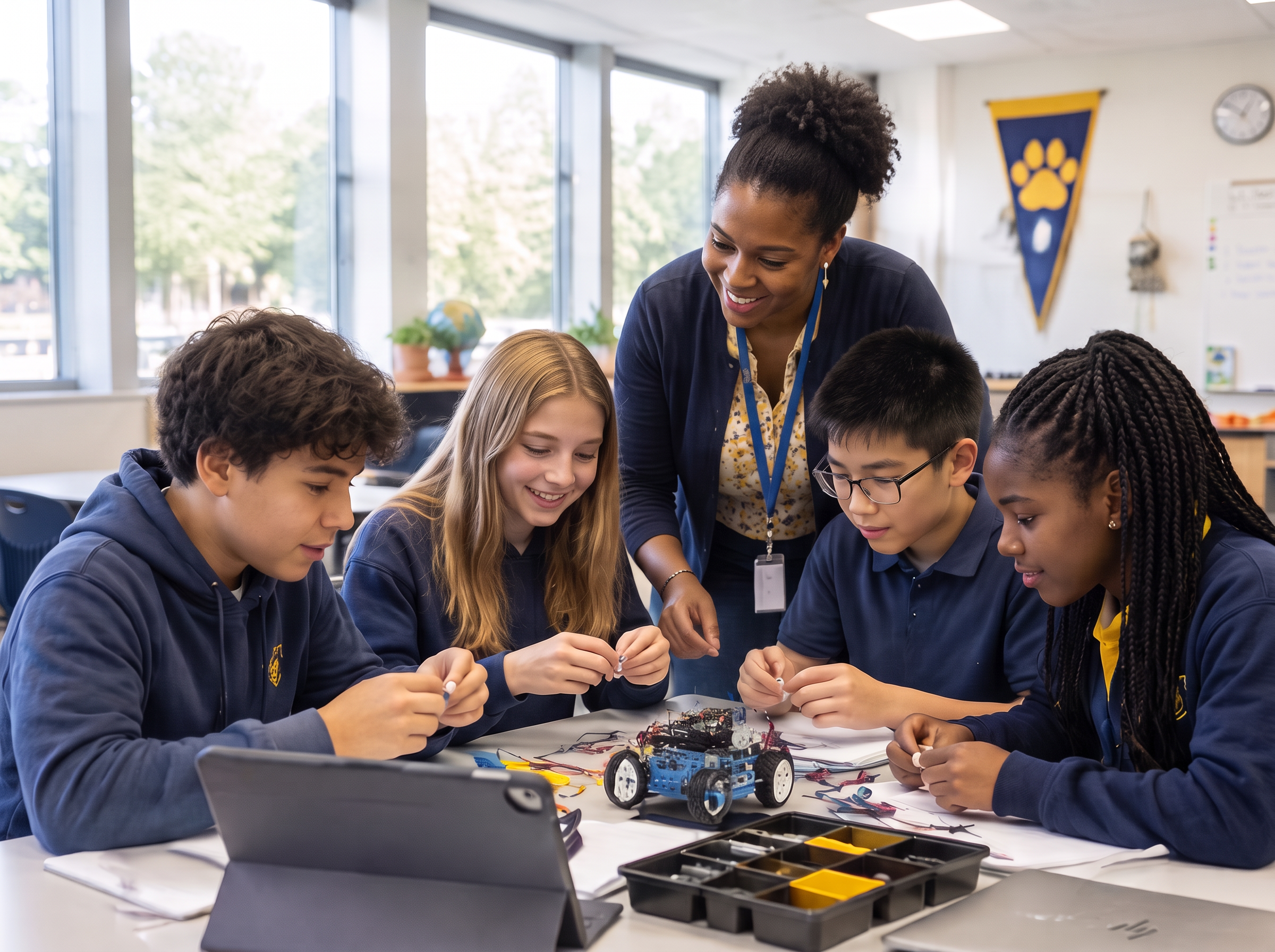 Classroom Workshops — students and educators at school
