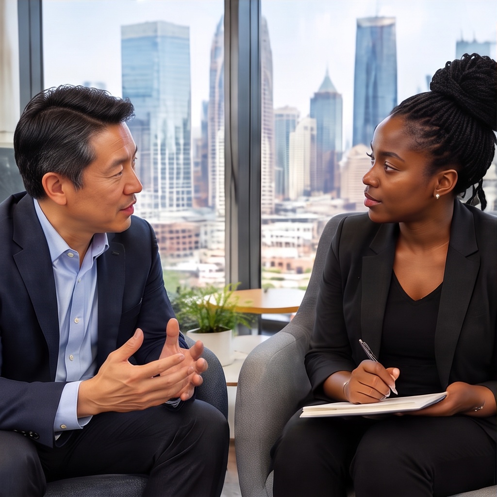 Professional Development & Coaching — diverse professionals learning and collaborating